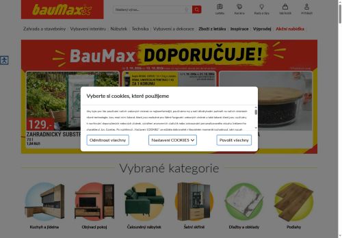 Webové stránky BM ČESKO s.r.o., Třebíč