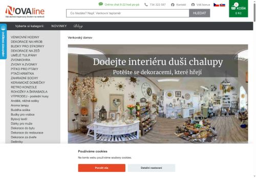 Zobrazit webové stránky Novaline, s.r.o.