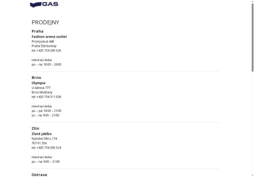 Webové stránky HORNET Holešov s.r.o., Modřice
