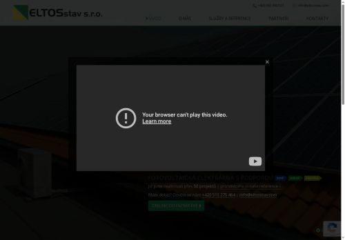 ELTOSstav s.r.o. nabízí práci na pozici Montér a opravář silnoproudých elektrických vedení   m/ž v obci Hrádek
