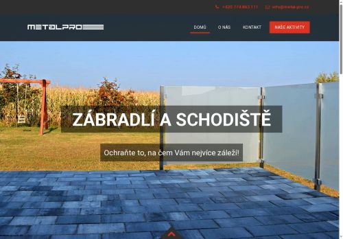 MetalPro Vysočina s.r.o. nabízí práci na pozici Montážník zábradlí  (m/ž) v obci Měřín