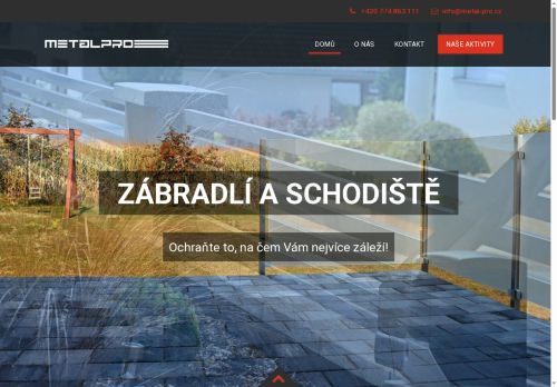 MetalPro Vysočina s.r.o. nabízí práci na pozici Montážník zábradlí (m/ž) v obci Měřín