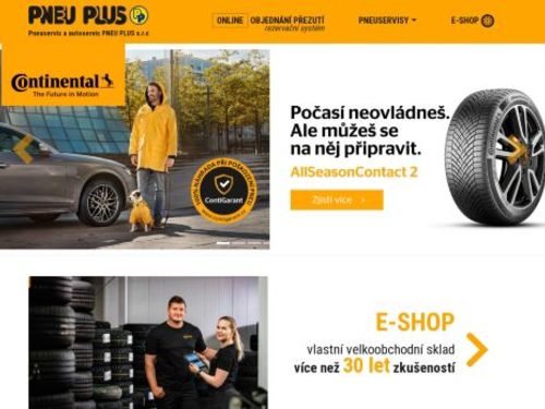 Pneuservis a autoservis PNEU PLUS s.r.o.
