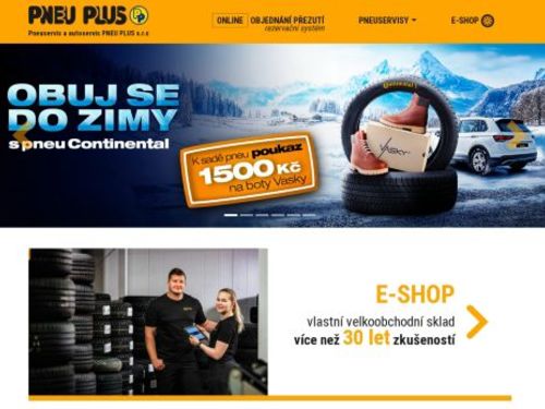 Pneuservis a autoservis PNEU PLUS s.r.o.