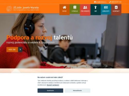 Základní škola JUDr. Josefa Mareše a Mateřská škola