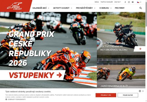 Zobrazit webové stránky Automotodrom Brno, a.s.