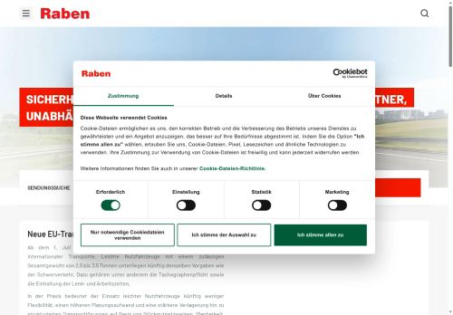 Raben Logistics Czech s.r.o. nabízí práci na pozici Skladník/Skladnice v obci Brno