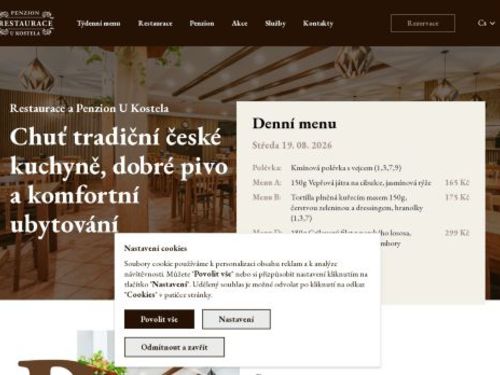 Restaurace a Penzion U Kostela