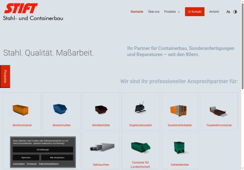 STIFT Container spol. s r.o. nabízí práci na pozici SVÁŘEČ/ SVÁŘEČKA v obci Velké Pavlovice