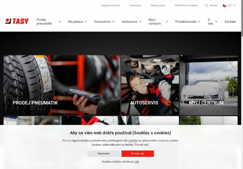 Zobrazit webové stránky TASY s.r.o.