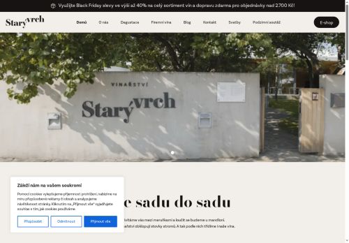 Zobrazit webové stránky Vinařství Starý vrch