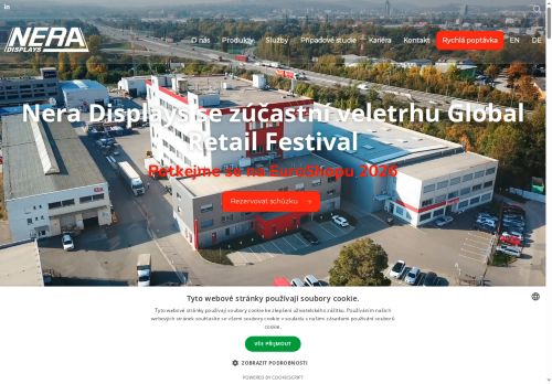 NERA DISPLAYS s.r.o. nabízí práci na pozici pomocný dělník ve výrobě v obci Brno