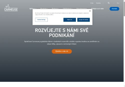 Zobrazit webové stránky CARMEUSE CZECH REPUBLIC S.R.O.