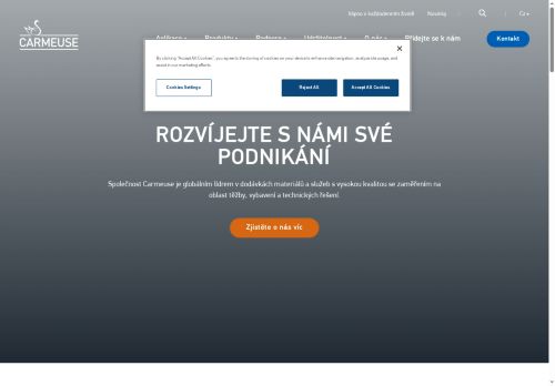 Zobrazit webové stránky CARMEUSE CZECH REPUBLIC S.R.O.