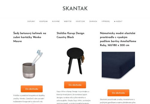 Zobrazit webové stránky SKANTAK s.r.o.