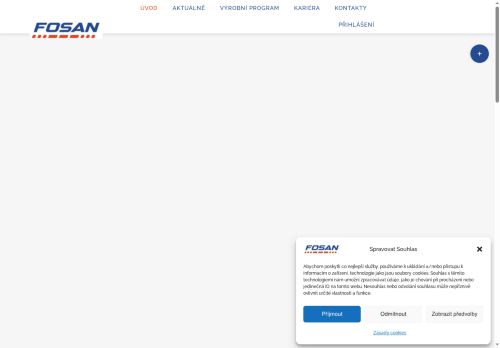 Zobrazit webové stránky Fosan s.r.o.