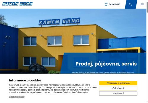 Zobrazit webové stránky Kámen Brno, spol. s r.o.