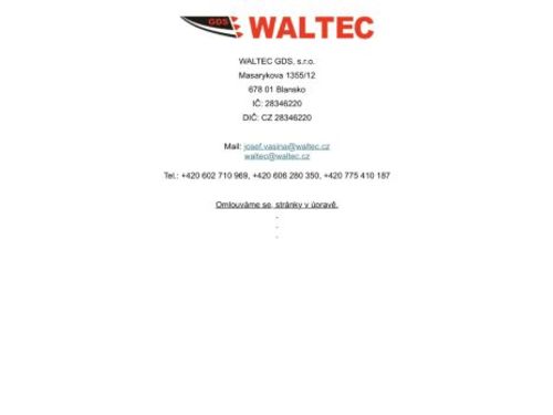 WALTEC GDS, s.r.o.