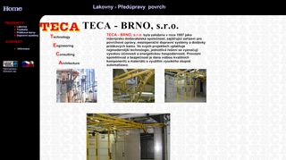 Zobrazit webové stránky TECA - BRNO, s.r.o.