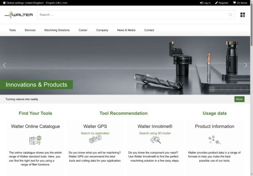 Zobrazit webové stránky WALTER CZ s.r.o.