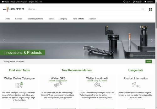 Zobrazit webové stránky WALTER CZ s.r.o.