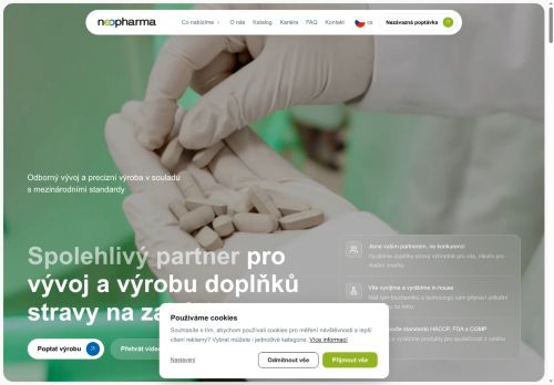 Zobrazit webové stránky NEOPHARMA a.s.