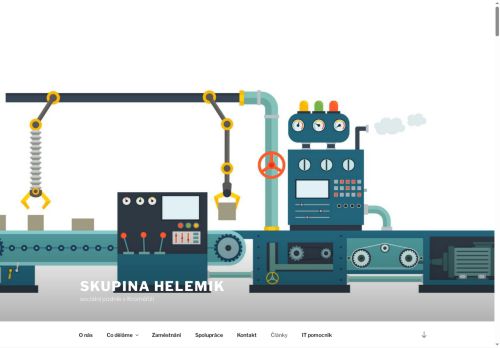 Webové stránky HELEMIK manufaktura s.r.o., Kroměříž