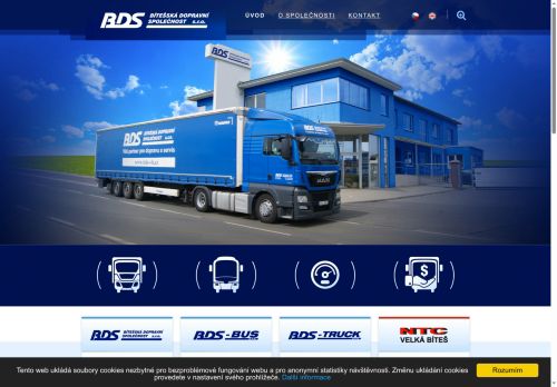 Webové stránky BÍTEŠSKÁ DOPRAVNÍ SPOLEČNOST, spol. s r.o., Velká Bíteš