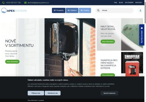 Zobrazit webové stránky Apex Central Europe, s.r.o.