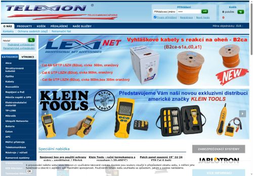 Zobrazit webové stránky TELEXION s.r.o.