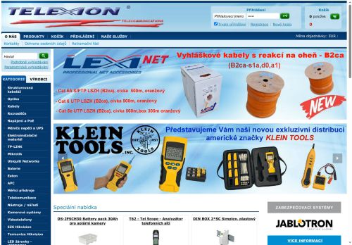 Zobrazit webové stránky TELEXION s.r.o.