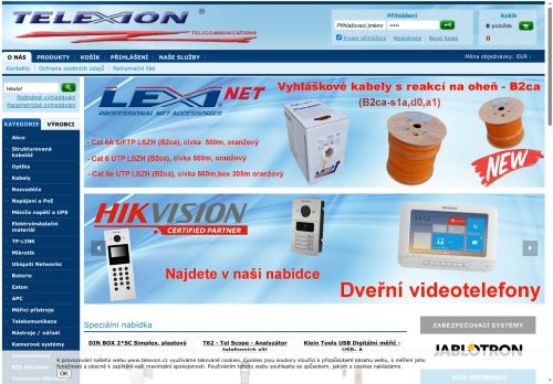 Zobrazit webové stránky TELEXION s.r.o.