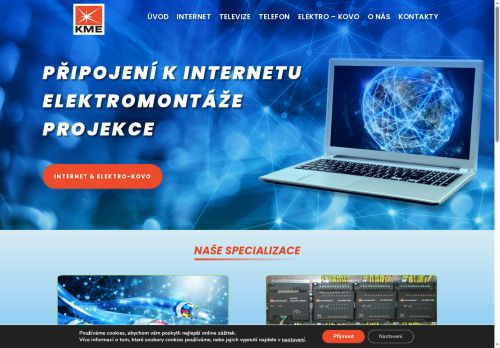 Zobrazit webové stránky KME, spol. s r.o.
