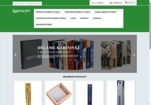 Zobrazit webové stránky FOLPET s.r.o. 