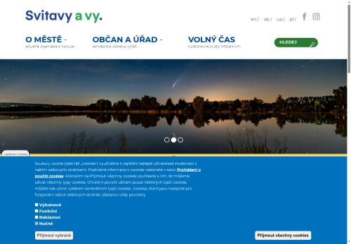 Webové stránky Seniorcentrum města Svitavy s.r.o., Svitavy