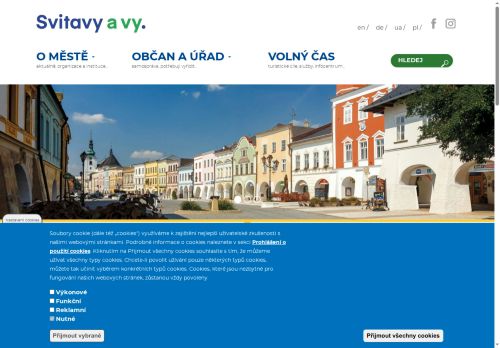 Webové stránky SPORTES Svitavy s.r.o., Svitavy