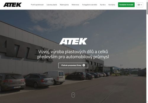 ATEK s.r.o. nabízí práci na pozici Manipulant/ka výroby v obci Moravská Třebová