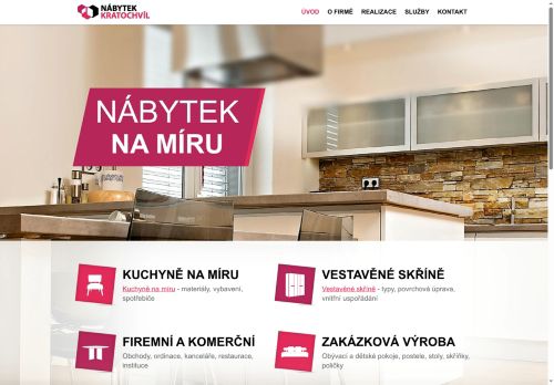 Zobrazit webové stránky Nábytek Kratochvíl