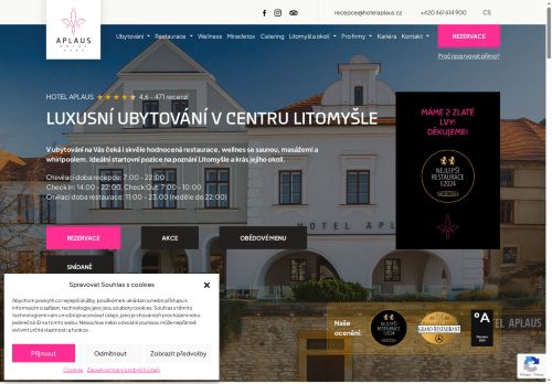 ELLA Litomyšl s.r.o. nabízí práci na pozici Pomocný kuchař/ka - příprava obědu hotelu APLAUS v obci Litomyšl