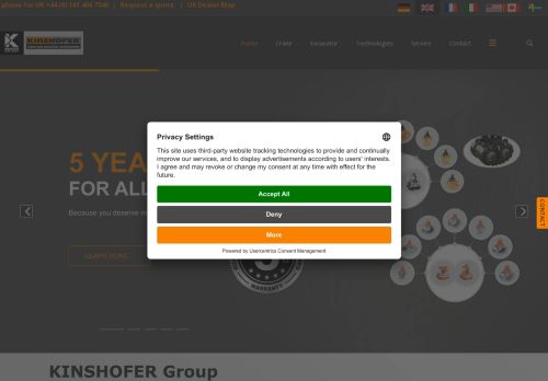 Kinshofer CZ s.r.o. nabízí práci na pozici Obsluha vysokozdvižných a jiných vozíků a skladníci v obci České Velenice