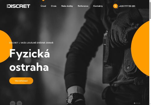 DISCRET TS s.r.o. nabízí práci na pozici Strážný (m/ž) v obci Zbiroh