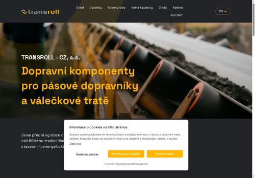 TRANSROLL - CZ, a.s. nabízí práci na pozici TECHNOLOG/ TECHNOLOŽKA OTK v obci Lednice