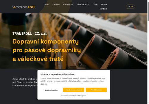 TRANSROLL - CZ, a.s. nabízí práci na pozici OBCHODNÍ ZÁSTUPCE/ ZÁSTUPKYNĚ v obci Lednice