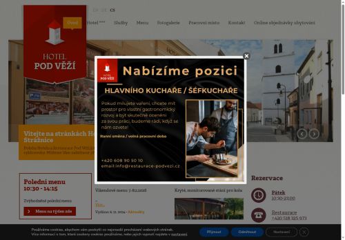 HT PROFIS, s.r.o. nabízí práci na pozici asistent/ka kuchaře v obci Strážnice