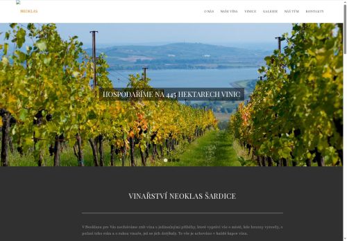 Zobrazit webové stránky Vinařství Neoklas