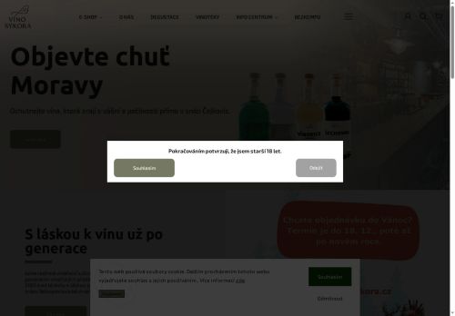 VÍNO SÝKORA, s.r.o. nabízí práci na pozici sklepmistr junior M/Ž v obci Čejkovice