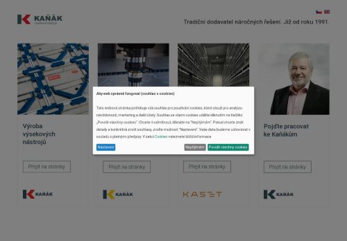 Karel Kaňák, s.r.o. nabízí práci na pozici operátor/ka zakázkové výroby v obci Rohatec