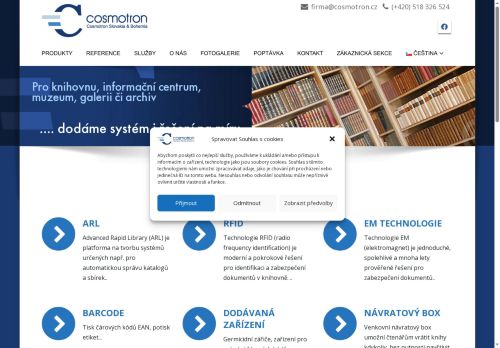 Cosmotron Bohemia, s.r.o. nabízí práci na pozici administrativní pracovník/ce + uklízeč/ka 6/2 hodiny v obci Hodonín