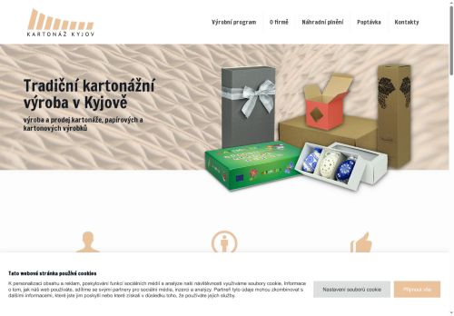 Kartonáž Kyjov, družstvo nabízí práci na pozici seřizovač - strojník M/Ž v obci Kyjov