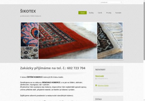 Zobrazit webové stránky ŠIKOTEX  Božena Škodová